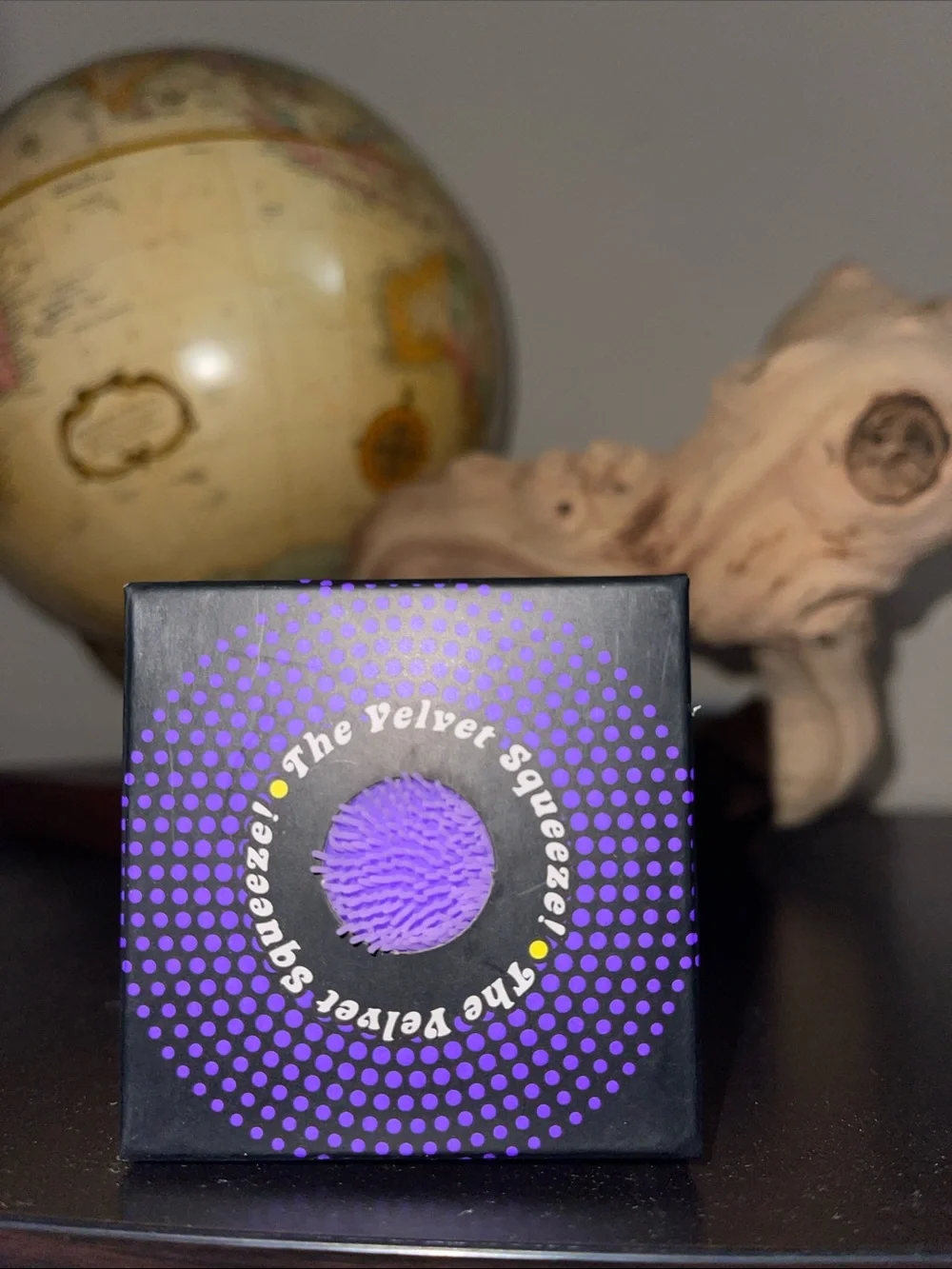 NeeDoh Fuzz Ball The Velvet Squeeze! - Purple